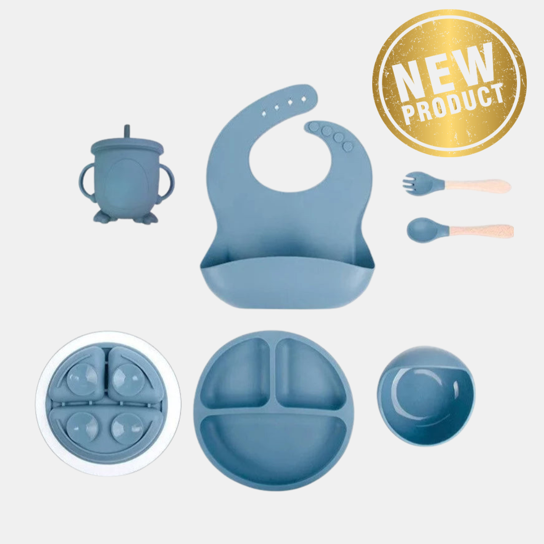 6 Piece Super Silicone Weaning Sets