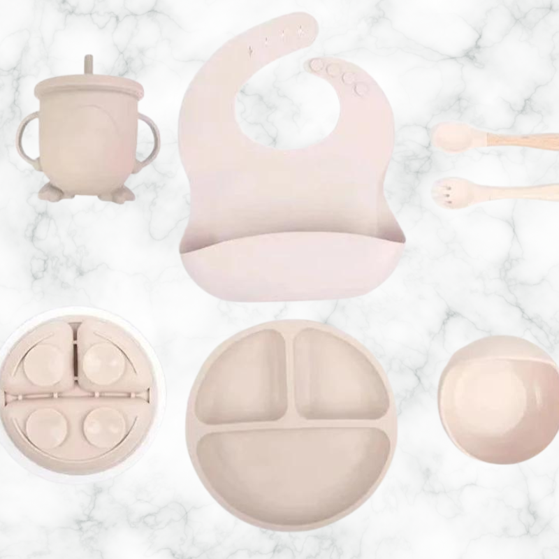 6 Piece Super Silicone Weaning Sets