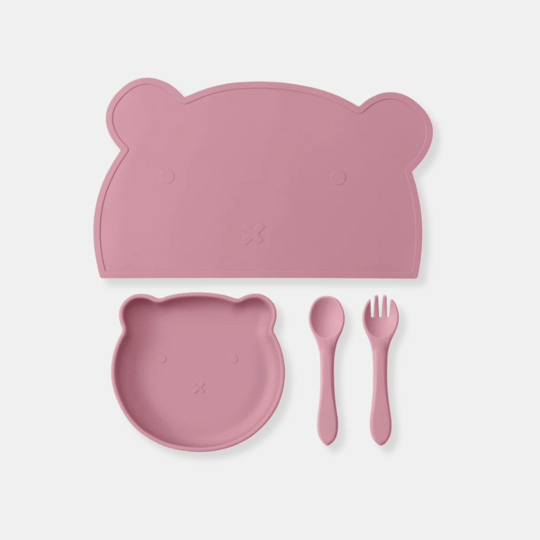 Teddy Bear Silicone Set