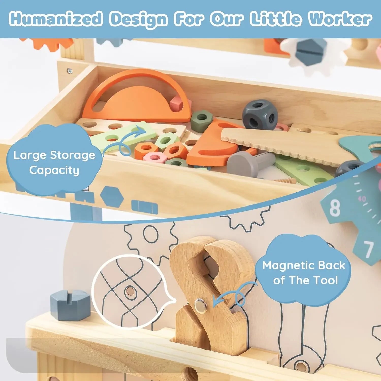 Wooden Work Bench