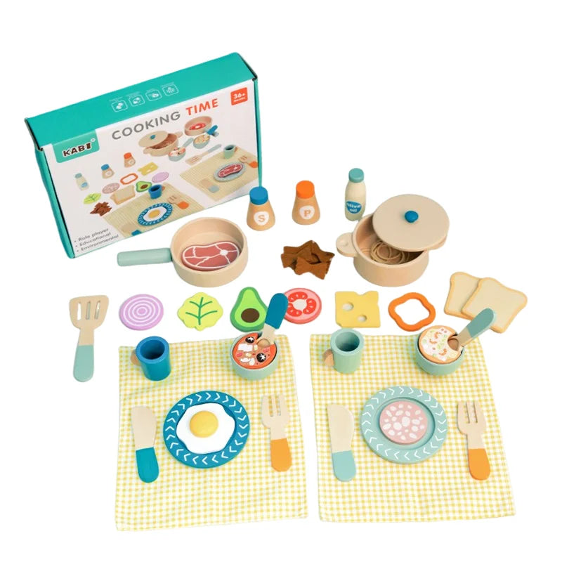 Wooden Cooking Set