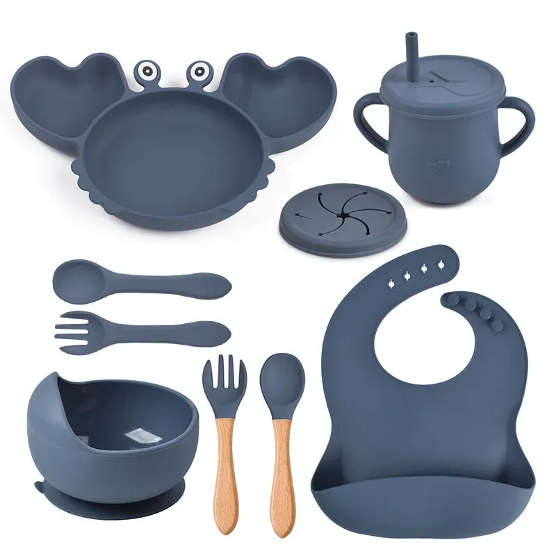 Amazing 9 Piece Silicone Crab Set
