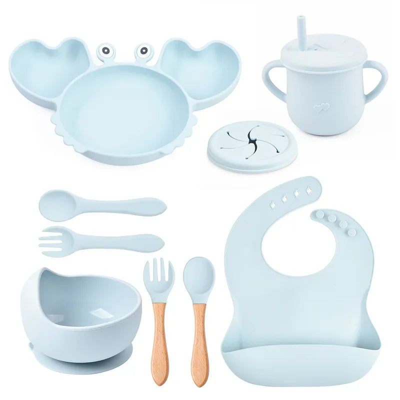 Amazing 9 Piece Silicone Crab Set