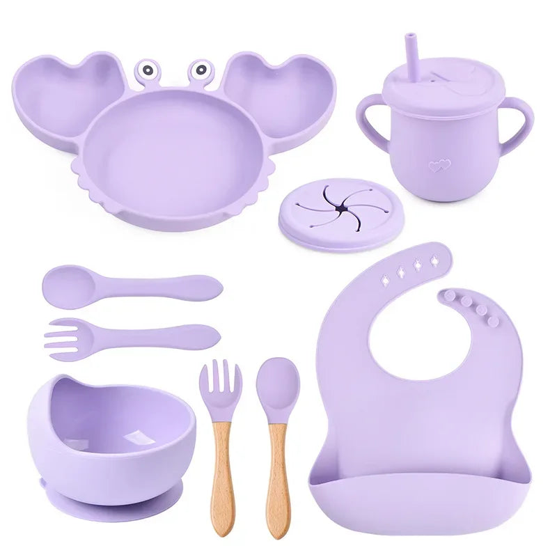 Amazing 9 Piece Silicone Crab Set